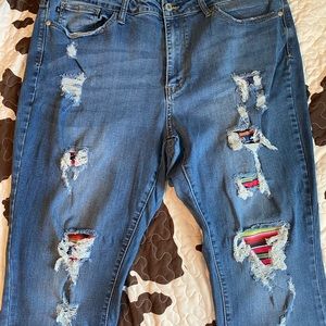 Plus size jeans
